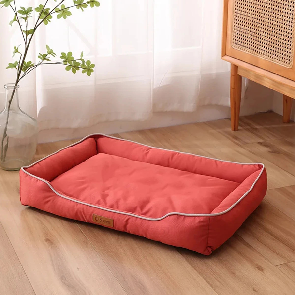 Four Season Square Pet Bed – Waterproof Sofa Mattress for Dogs & Cats