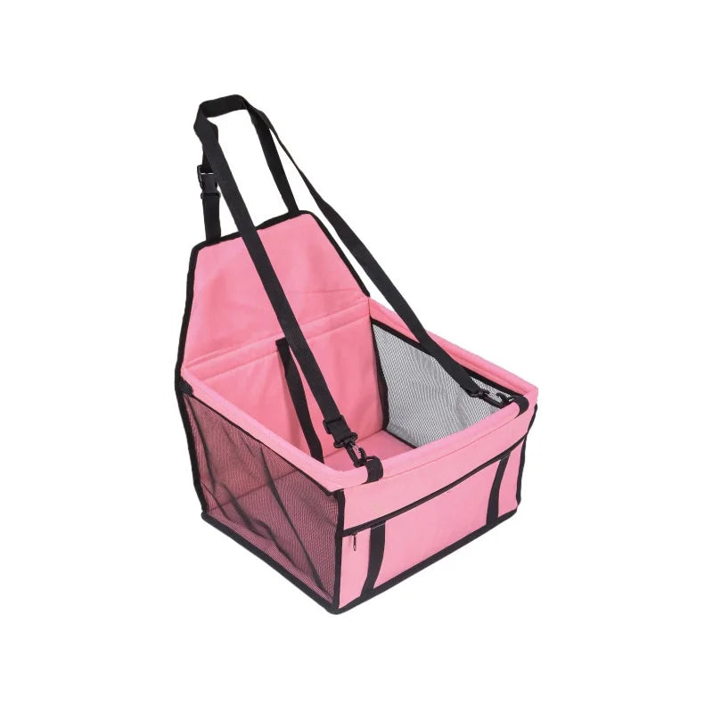 Foldable Pet Car Booster Seat – Safety Harness Carrier | UrbanCoat
