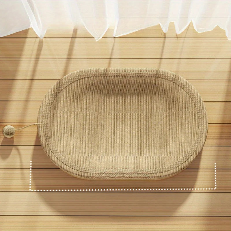 Cat Scratching Board Bed with Sisal & Toy Ball Set
