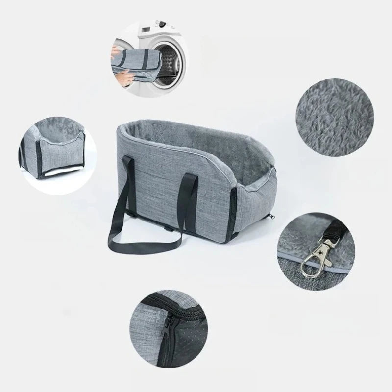 Portable Dog Car Seat Bed – Travel & Home Use