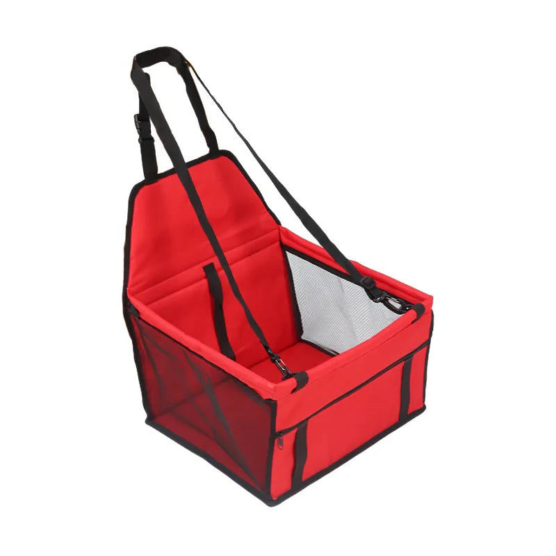 Foldable Pet Car Booster Seat – Safety Harness Carrier | UrbanCoat