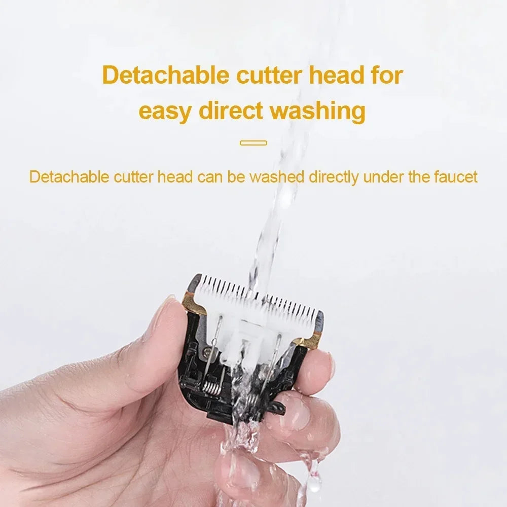 Professional Pet Hair Clipper – USB Rechargeable Grooming Trimmer