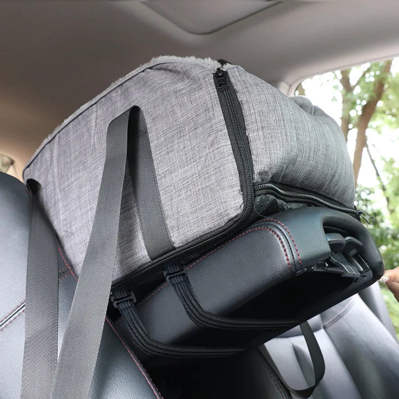 Portable Dog Car Seat Bed – Travel & Home Use