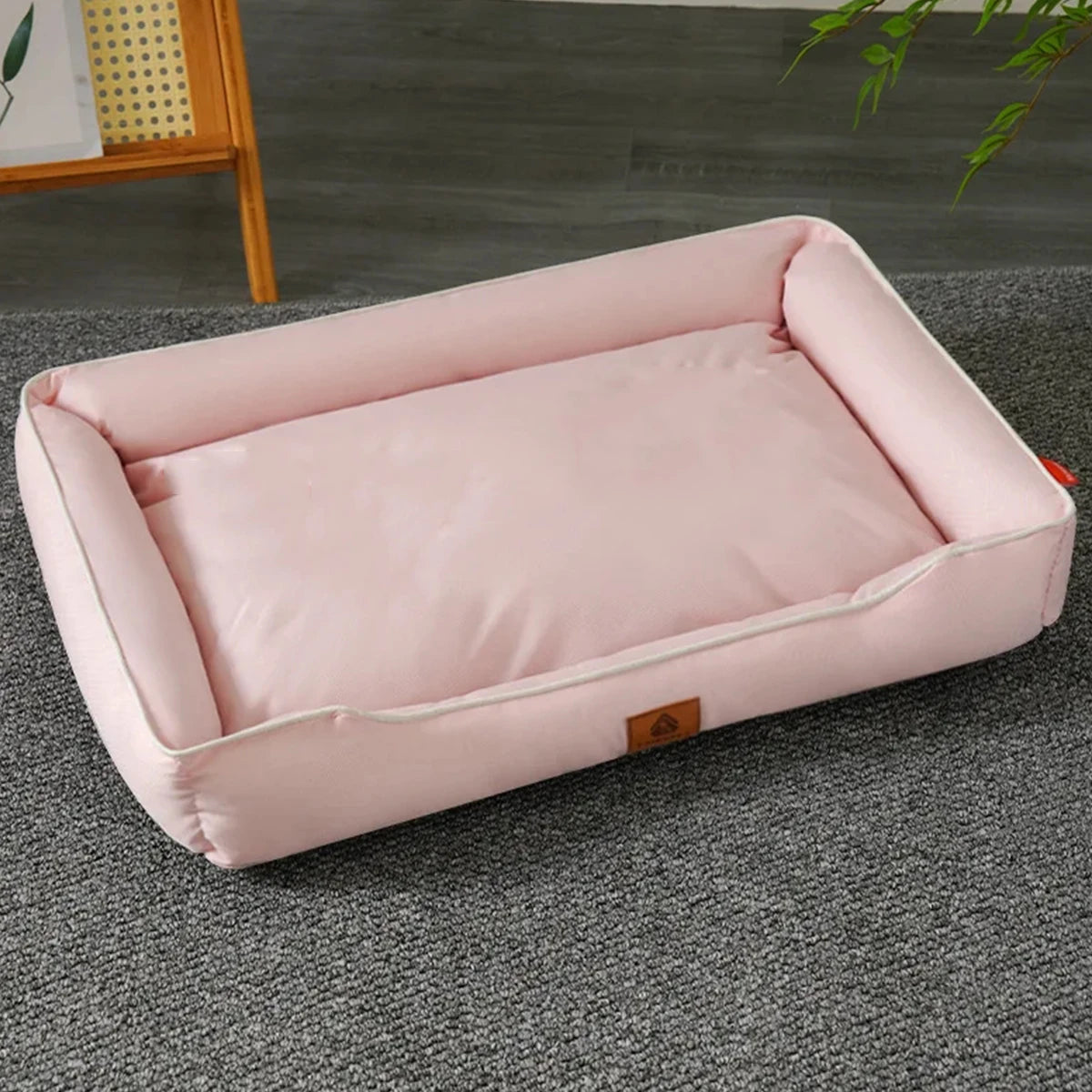 Four Season Square Pet Bed – Waterproof Sofa Mattress for Dogs & Cats