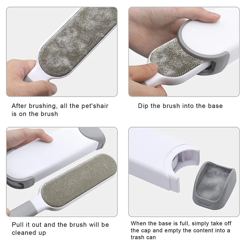 Magic Lint Remover Brush – Reusable Pet Hair & Fabric Cleaner