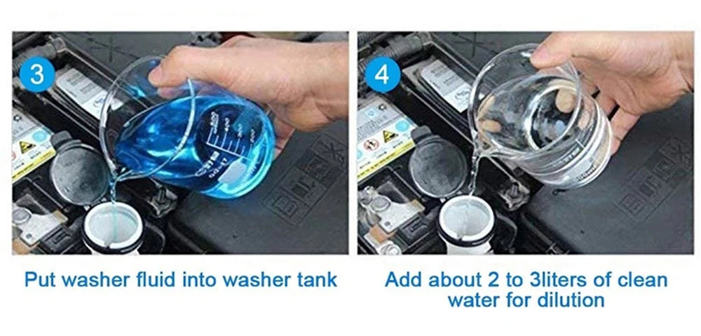 Car Windscreen Cleaner Tablets