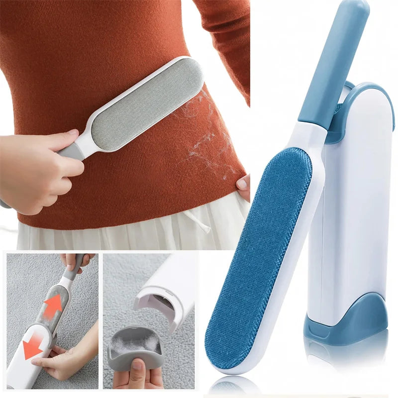 Magic Lint Remover Brush – Reusable Pet Hair & Fabric Cleaner
