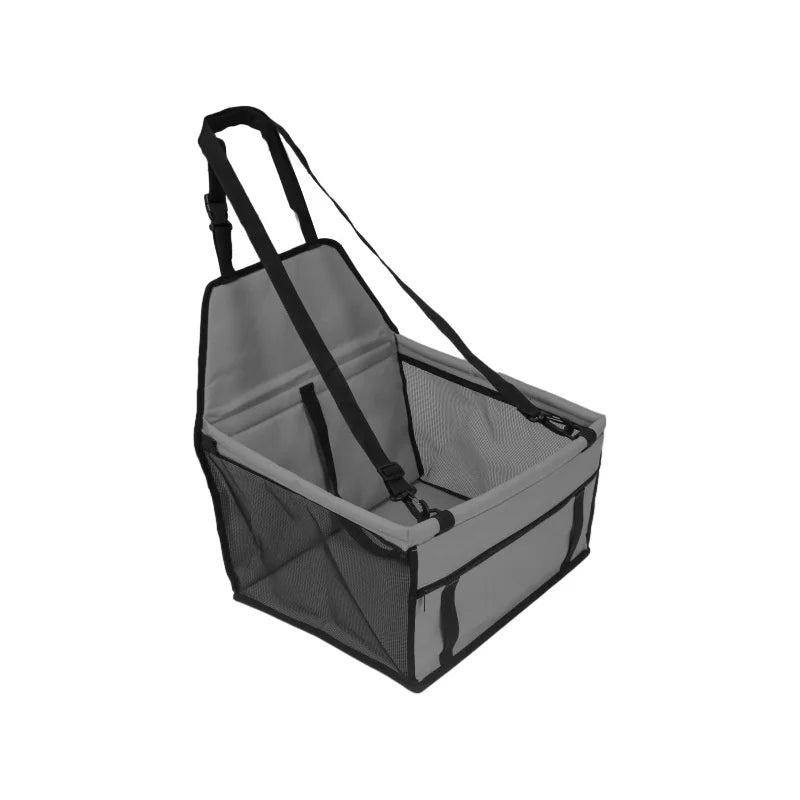 Foldable Pet Car Booster Seat – Safety Harness Carrier | UrbanCoat