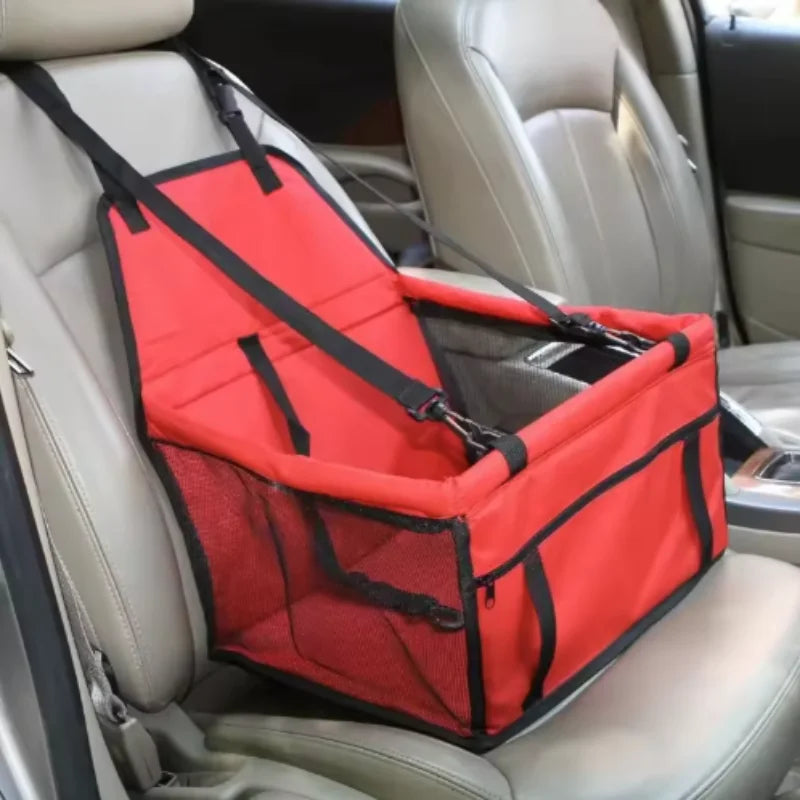 Foldable Pet Car Booster Seat – Safety Harness Carrier | UrbanCoat