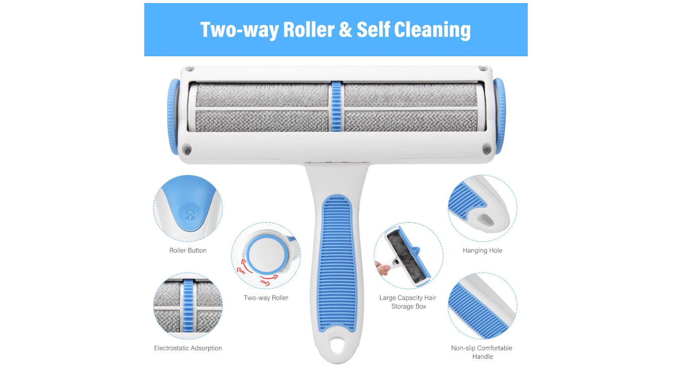 Pet Hair Removal Roller — Reusable Lint Roller for Furniture | UrbanCoat