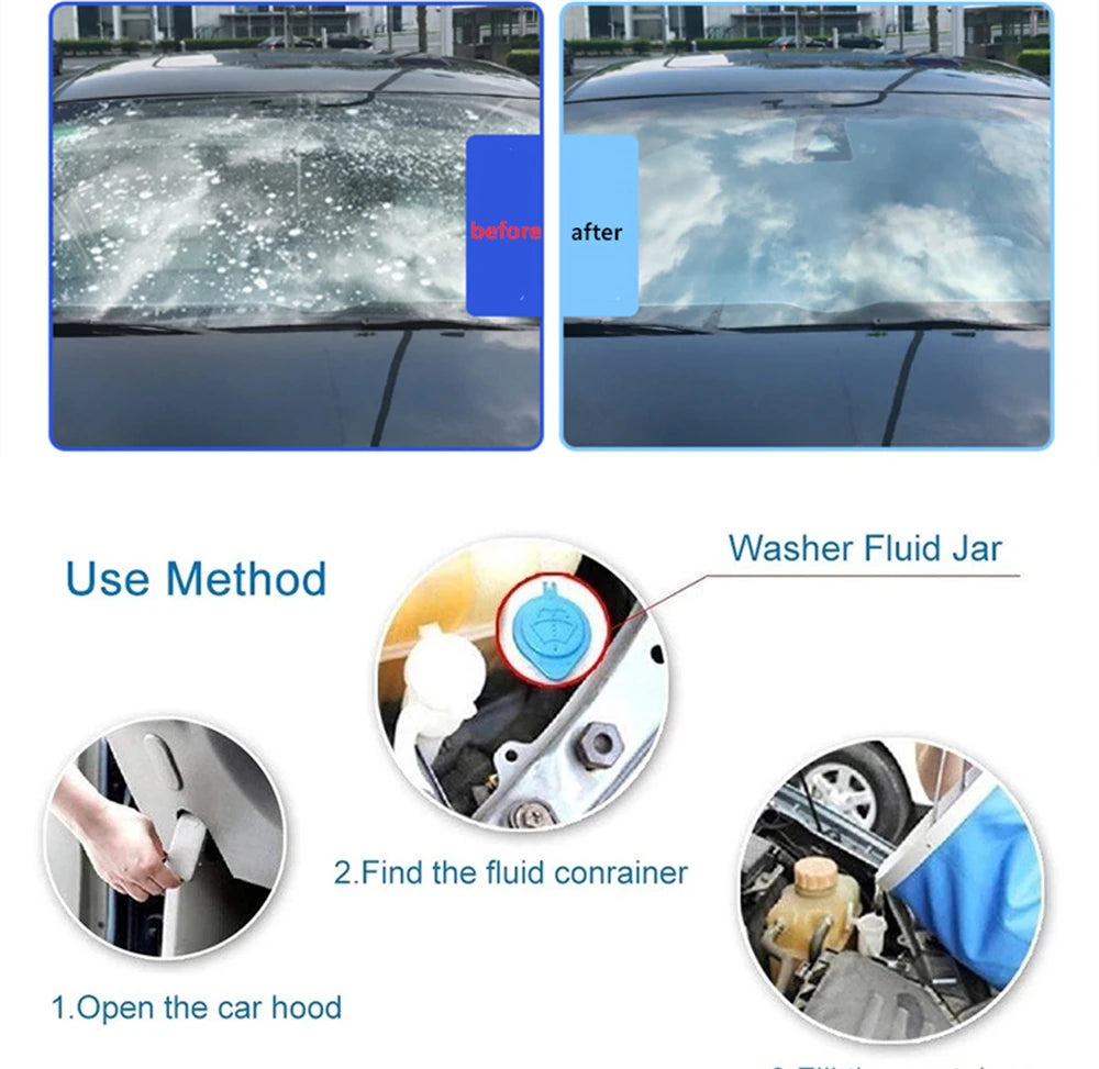 Car Windscreen Cleaner Tablets
