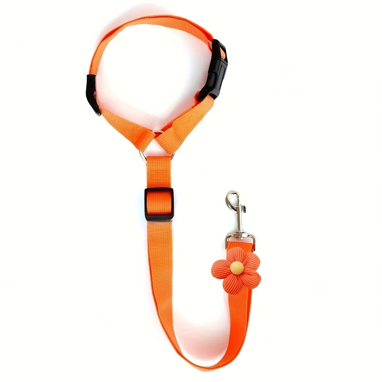 Dog car seat belt safety tether in red | UrbanCoat